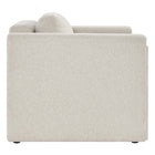 Modway Visible Fabric Armchair - Ivory-Non-Marking Foot Pads