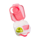 b.box Mini Lunchbox - Flamingo Fizz-Removable slide and glide divider allows you to adjust compartment size