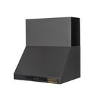KUCHT KRH363A-C 36" 900 CFM Wall Mounted Range Hood - Gemstone-LCD display with sensor touch allows you to choose the right speed