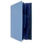 Gry Mattr Expanding Folder - 12.5" × 9.6" - Blue-25 mm elastic closure keeps contents secure on the go