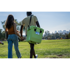 RovR CoolR 25 Quart Hard Cooler with Shoulder Strap - Matcha-Dimensions: 16.7’’ x 14.4’’ x 18.1’’