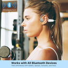 MyBat Open-Ear Bone Conduction Wireless Headphones - Grey-Open‑Ear Bone Conduction Design - transmits sound via vibration through the cheekbones, leaving your ears open to ambient sounds