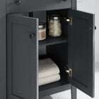 Modway Nantucket 24" Bathroom Vanity Cabinet - Grey-Sink Basin Not Included