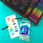 Art 101 Doodle & Draw Multimedia Wood Art Set - 136 PieceSet-Includes handy learning guide covering the beginner's drawing basics