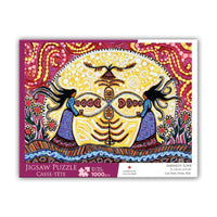 Oscardo Leah Dorion Infinity Love Indigenous Art Puzzle - 1000 Pieces-1000 Piece Puzzle Featuring Indigenous Art - Showcasing authentic designs by First Nations, Inuit, and Métis artists from across Canada