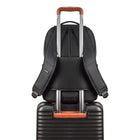 Champs Onyx Daily Nylon Backpack - Black-Side Stretch/Water Bottle pocket