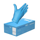 Forcefield Nitriforce Pro Glove - Blue - Medium - 100 Pack-Nitrile, 5mil, texture