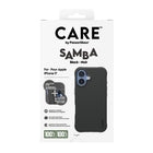 PanzerGlass CARE Samba MagSafe Case for iPhone 17 - Black-MagSafe compatible