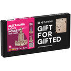 Mr.Playwood Alexandria Lighthouse Eco-light 3D Wooden STEM Model - Set of 280-Wooden Puzzle with very high precision plywood pieces