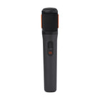 JBL PartyBox Wireless Mic - Two Digital Wireless Microphones-A shock mount system minimizes the sound of the mics passing from one hand to another