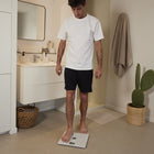 Withings Body Comp Complete Body Analysis Wi-Fi Smart Scale - White-Vascular assessment and heart rate