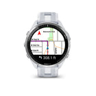 Garmin Forerunner 965 GPS Running, Triathlon Smartwatch - Titanium Bezel, Whitestone Case, Whitestone/Powder Gray Silicone Band-Using indicators such as HRV status, recent exercise history and performance, get insight into overall effort with training status - and know whether you're training productively, peaking or strained (data presented is intended to be a close estimation of metrics tracked). As soon as you wake up, get your morning report with an overview of sleep, recovery and training outlook along