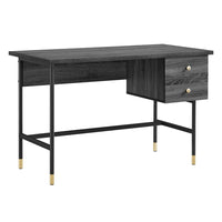 Modway Nexus 47" Office Desk - Black Charcoal-Modern Home Office Desk