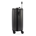 Swiss Gear Hardside Spinner Carry On Luggage - Dark Grey-Comfort-grip, co-molded top handle