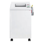 Destroyit 2604 P5 Cross-Cut 15-Sheet Commercial Shredder (DSH0361L)-Easy Switch control element uses illuminated color codes and symbols to indicate operational status and functions as an emergency stop switch
