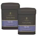 Taylors Earl Grey Leaf Tea - 125g - 2 Pack-Use a warmed teapot and add one teaspoon of tea per person and an extra 'one for the pot.