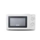 Commercial Chef 0.6 cu. ft. 600W Countertop Microwave - White-Mechanical Control: Heat up food from 30 seconds to 30 minutes with an easy-to-operate mechanical control timer on this countertop microwave with an accurate timer signal when complete.