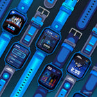 My Play Watch - Mega Man-One-Touch Action Gameplay: Auto-run platforming with rapid tap shooting and tap-and-hold jumping