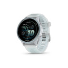 Garmin Forerunner 570 Smartwatch - 42mm - Cloud Blue Aluminum with Translucent Whitestone/Cloud Blue Band-GARMIN COACH ADAPTIVE TRAINING - Train for an event, achieve a milestone, or improve your fitness with Garmin Coach training plans for running, triathlon, cycling or strength. Select plans even adapt daily for personalized workouts based on your performance, recovery and health metrics.