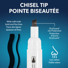 Quartet DryGuard Dry Erase Whiteboard Markers - Low Odour Ink - Chisel Tip - Assorted Colours - Magnetic Cap with Built-in Eraser - 36 Piece Set-Versatile chisel tip:Create either thick or thin lines with the versatile chisel tip. This multipurpose tip allows you to customize your written message to fit your needs. Perfect for classrooms and offices