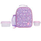 Jump Lunch Pack Bento Set - Purple-100 ml and 540 ml snack containers included
