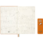 Moleskine 2026 Limited Edition Peanuts Snoopy 12-Month Hard Cover Weekly Planner - 5" x 8.25" - Cadmium Orange-Peanuts Stickers And Bookmark