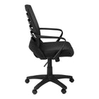 Monarch Specialties 7224 Multi-Position Office Chair - Black/Black Mesh-Conforms to BIFMA standards for office furniture