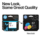 HP 67 Tri-Colour Original Ink Cartridge-Standard yield