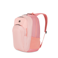 SWISSGEAR 8172 Laptop Backpack - Coral Pink-Protective pockets hold most laptops up to 16" and tablets up to 11"