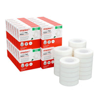 Staples Invisible Tape Refill - 19mm x 32.9m - 24 Pack-Invisible tape with a matte finish