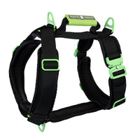 Healthy Harness Ultimate Urban Premium Dog Harness - Black - Extra Small-No-pull, no-choke design prevents harmful pressure on your dog’s neck and throat for safer, healthier walks
