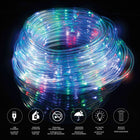 Bell+Howell 50-ft Solar USB Rope Light Color Changing with Remote -Designed for both indoor and outdoor use all year round, bionic rope lights feature a weather resistant casing, allowing you to light up your lawn, patio, garden and yard in the boiling hot Summer or chilly and rainy Winter