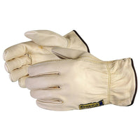 Superior Glove, Works Ltd. Gloves Goatskin Drivers w/Key Thumb, Size M, 6 Pack (378GKTA-M)-Size : Medium