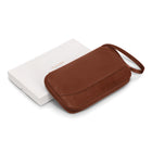 Champs Onyx Leather Multi Passport Case - Brown-4 document sleeves