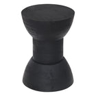Zuo Wisdom Side Table - Black-Dimensions: 12.8" L x 12.8" W x 18.5" H