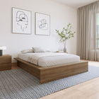 Nexera James Platform Bed - Full Size - Brown Oak-6