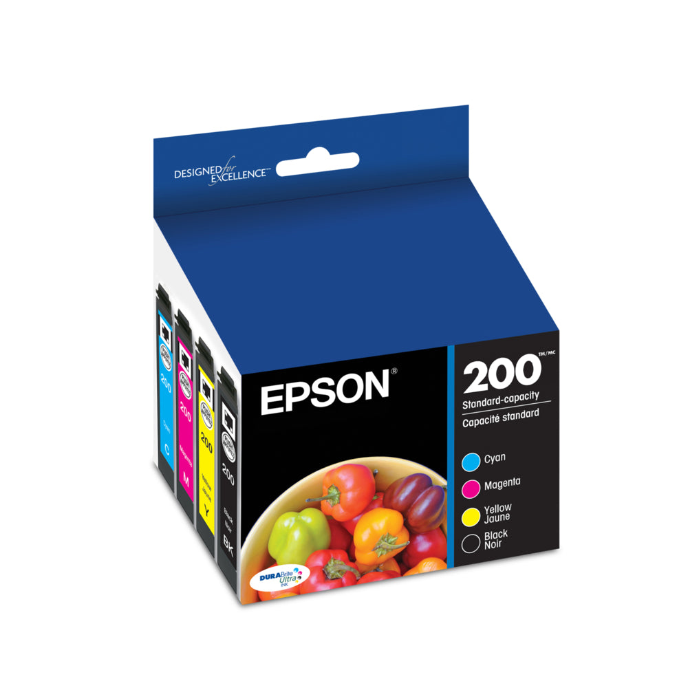 Epson T200 Ink Cartridge Combo Pack - Standard Capacity - Black