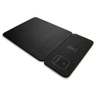 Spracht MagPad Charger and Mouse Pad - Black-Charging Status at a Glance: Red LED shows charging, blue LED lets you know it’s done.