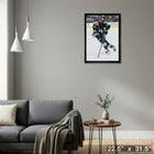 Dylan Guenther Canvasutah Mammoth - Framed Canvas - 22" x 31"-Ready to hang - arrives fully assembled
