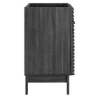 Modway Render 24" Bathroom Vanity Cabinet - Charcoal-Dual Soft-Close Doors