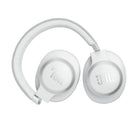 JBL Live 770NC Over-Ear Headphones - White-Your friends, family, and co-workers will hear every word you say—even if you’re outside and it’s windy.