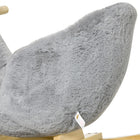 Qaba Baby Koala Design Rocking Horse - Grey-Colour: Grey 
