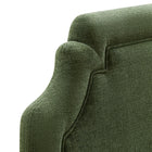 Modway Magnolia Upholstered Fabric Queen Size Headboard - Foliage-7