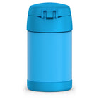 Thermos FUNtainer Food Jar with Spoon - 470 mL - Electric Blue-Folding spoon included