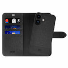 Blu Element Folio 2-in-1 Compatible with MagSafe Case for iPhone 17 - Black-High impact resistant wrap-around protection
