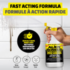 Alien Power Instant Stain Remover Spray for Black Mold and Mildew - 48 oz - 2 Pack-COMPLETE REUSABLE KIT — NOTHING ELSE TO BUY — Includes a heavy-duty 24 oz spray bottle with dip-tube spray head plus two concentrate packets, refill the same bottle again & again, cutting plastic waste & shipping weight versus buying bulky pre-filled bottles