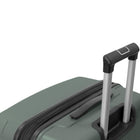Swiss Mobility Rhodes 2-Piece Hardside Luggage set - Green-Lined interior with dividing panel, practical pocket and tightening straps to keep content organized and in place