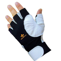 Impacto BG475 Half Finger Anti-vibration Glove, Medium-Anti-impact and anti-vibration glove with air padding