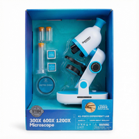 Discovery Kids Microscope Set - Early Explorers-Easily switch between multiple color filters to improve the visibility and detail of various samples, enhancing both learning and exploration
