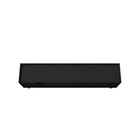 Manhattan Comfort Marcus 70.86" Mid-Century Modern TV Stand - Matte Black-Frame Made of High Quality MDF with Painted Finish. Legs Made of Solid Pine Wood for Fashion and Durability